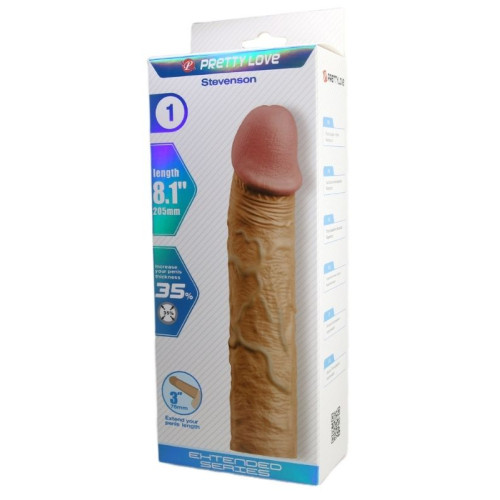 Censan Stevenson Gerçek Hissiyatlı Uzatıcı Penis Kılıfı Censan Stevenson Gerçek Hissiyatlı Uzatıcı Penis Kılıfı