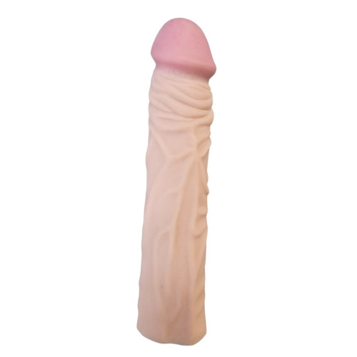 Gerçekçi Penis Kılıfı Et Dokusunda 19 cm Gerçekçi Penis Kılıfı Et Dokusunda 19 cm