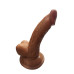 Gerçekçi Testisli Melez Dildo 16 cm