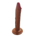 Gerçekçi Testissiz Melez Dildo 21 cm